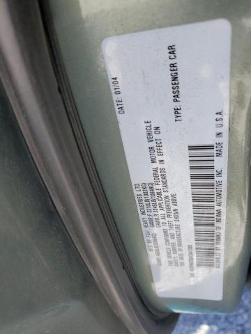 4S3BH675847641335 - 2004 SUBARU LEGACY OUTBACK AWP 绿色 照片 13