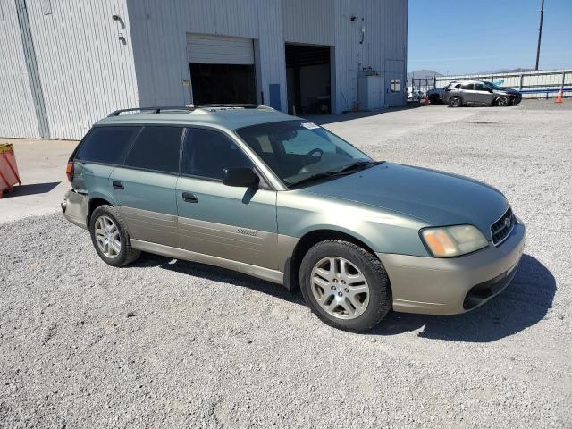 4S3BH675847641335 - 2004 SUBARU LEGACY OUTBACK AWP 绿色 照片 4