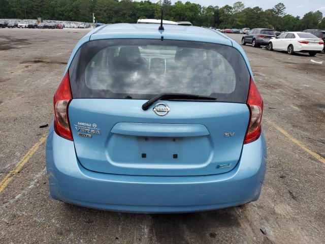 3N1CE2CP2FL436723 - 2015 NISSAN VERSA NOTE S BLUE photo 6