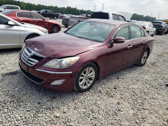 KMHGC4DD7CU175039 - 2012 HYUNDAI GENESIS 3.8L BURGUNDY photo 1