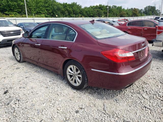 KMHGC4DD7CU175039 - 2012 HYUNDAI GENESIS 3.8L BURGUNDY photo 2