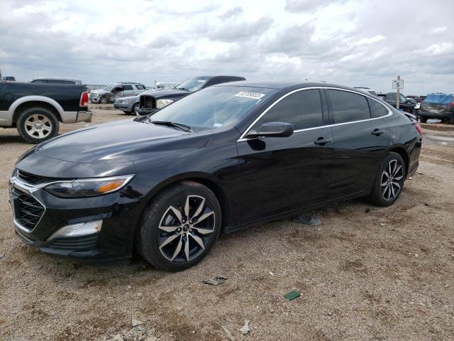 1G1ZG5ST9MF086508 - 2021 CHEVROLET MALIBU RS BLACK photo 1