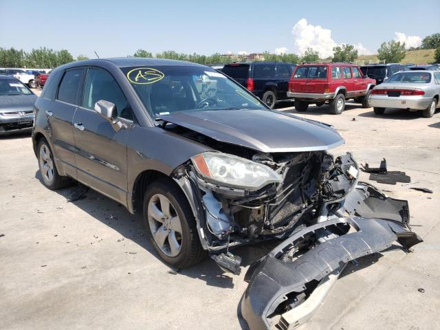 5J8TB18557A003561 - 2007 ACURA RDX TECHNOLOGY GRAY photo 1