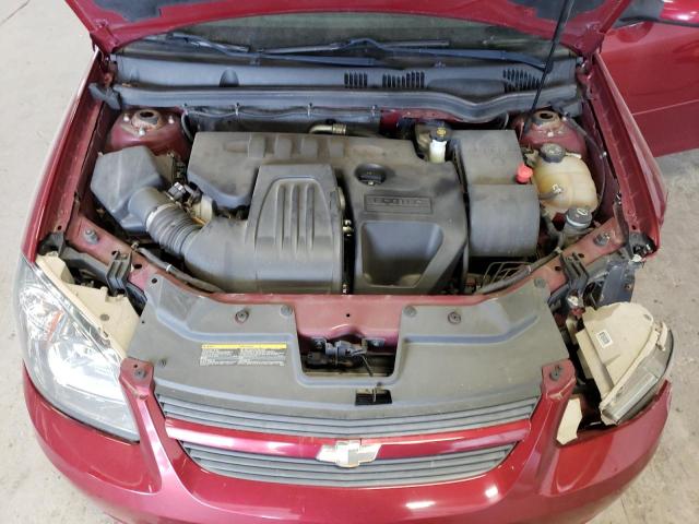 1G1AT58H597254481 - 2009 CHEVROLET COBALT LT RED photo 11