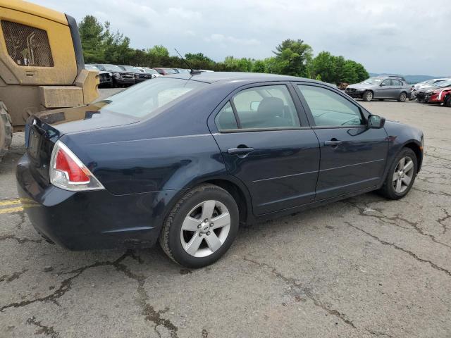 3FAHP07Z18R273906 - 2008 FORD FUSION SE BLUE photo 3