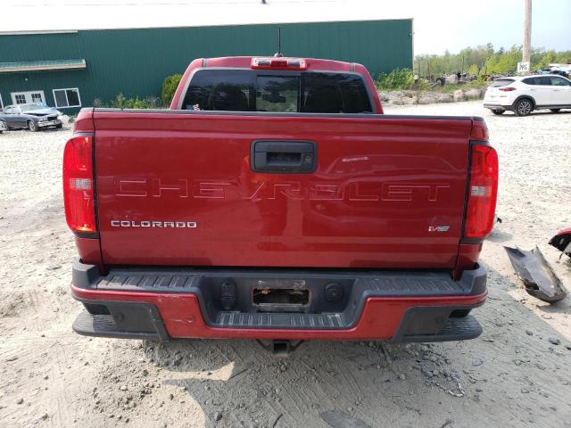 1GCGTDEN6N1116824 - 2022 CHEVROLET COLORADO Z71 RED photo 6