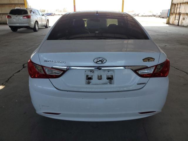 5NPEC4AC7CH422609 - 2012 HYUNDAI SONATA SE WHITE photo 6