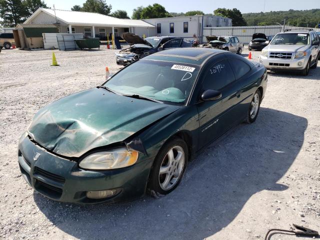 4B3AG52H91E028142 - 2001 DODGE STRATUS R/T GREEN photo 2