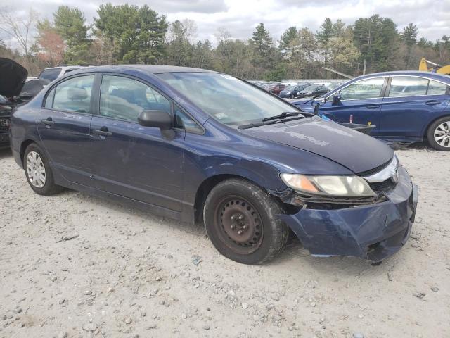 2HGFA16379H513240 - 2009 HONDA CIVIC VP BLUE photo 4