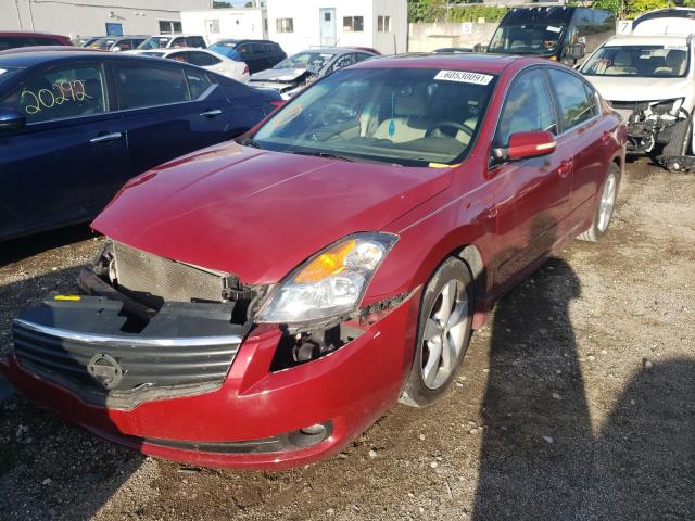 1N4BL21E48N460031 - 2008 NISSAN ALTIMA 3.5SE RED photo 2