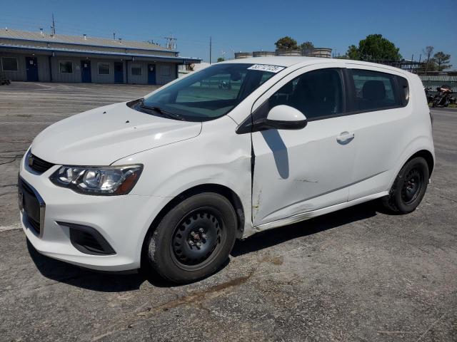 1G1JG6SH3J4108170 - 2018 CHEVROLET SONIC WHITE photo 1