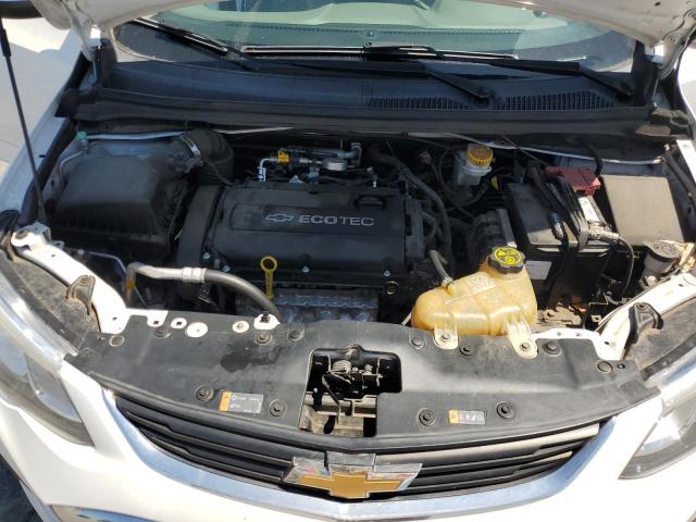 1G1JG6SH3J4108170 - 2018 CHEVROLET SONIC WHITE photo 11