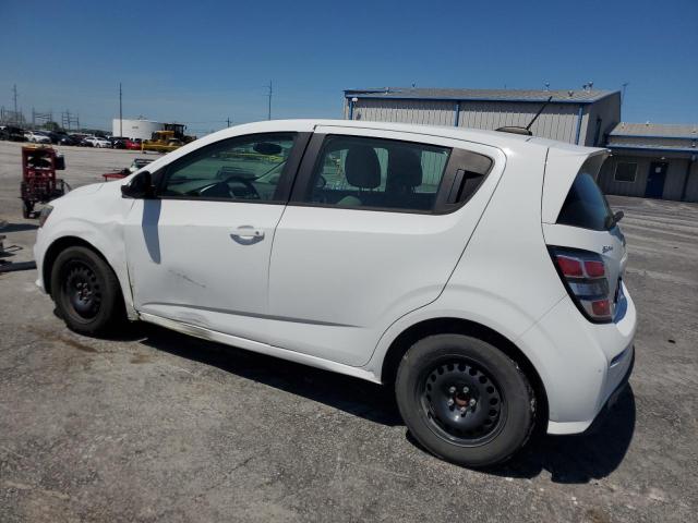 1G1JG6SH3J4108170 - 2018 CHEVROLET SONIC WHITE photo 2