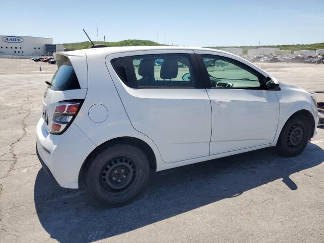 1G1JG6SH3J4108170 - 2018 CHEVROLET SONIC WHITE photo 3