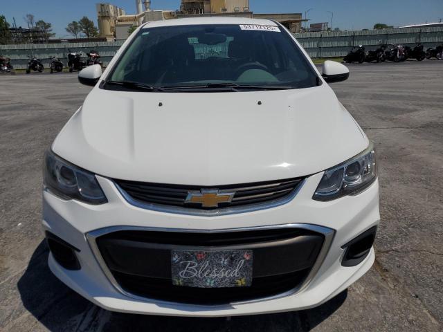 1G1JG6SH3J4108170 - 2018 CHEVROLET SONIC WHITE photo 5