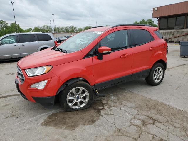 MAJ6S3GL0KC278359 - 2019 FORD ECOSPORT SE წითელი ფოტო 1