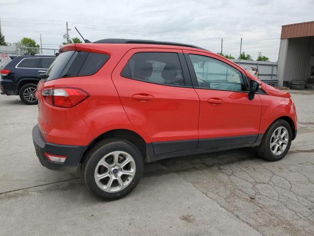 MAJ6S3GL0KC278359 - 2019 FORD ECOSPORT SE წითელი ფოტო 3