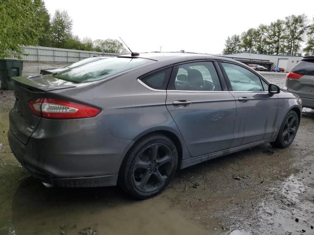 3FA6P0HR6DR300677 - 2013 FORD FUSION SE GRAY photo 3