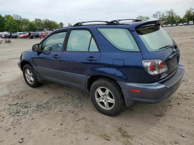 JTJHF10U330296482 - 2003 LEXUS RX 300 BLUE photo 2