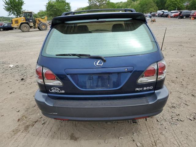 JTJHF10U330296482 - 2003 LEXUS RX 300 BLUE photo 6