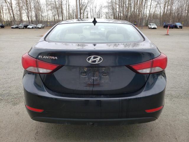 KMHDH4AE0GU481491 - 2016 HYUNDAI ELANTRA SE BLACK photo 6