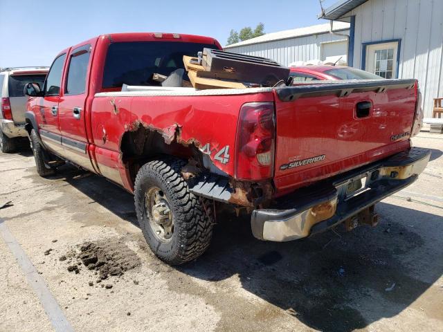 1GCGK13U43F102027 - 2003 CHEVROLET SILVERADO K1500 HEAVY DUTY RED photo 2