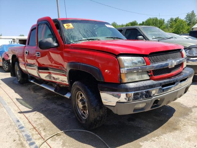 1GCGK13U43F102027 - 2003 CHEVROLET SILVERADO K1500 HEAVY DUTY RED photo 4