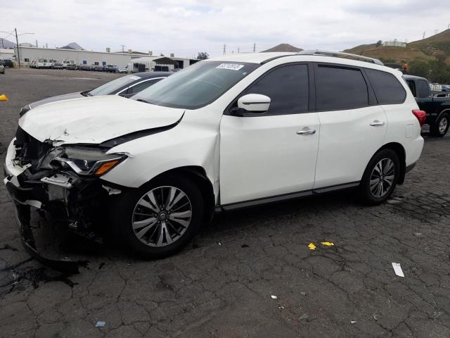 5N1DR2MNXHC641591 - 2017 NISSAN PATHFINDER S WHITE photo 1