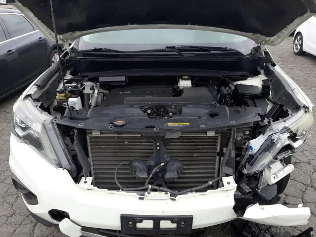 5N1DR2MNXHC641591 - 2017 NISSAN PATHFINDER S WHITE photo 12