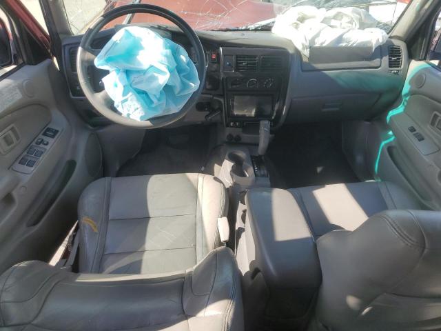 5TEGN92N02Z001097 - 2002 TOYOTA TACOMA DOUBLE CAB PRERUNNER RED photo 8