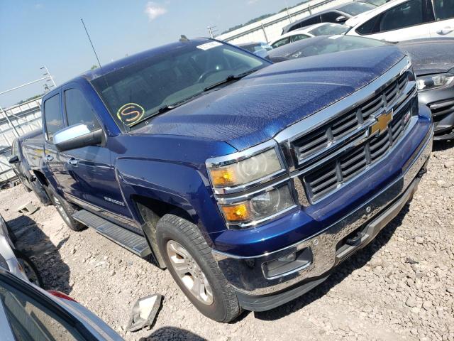 3GCUKSEC3EG228586 - 2014 CHEVROLET SILVERADO K1500 LTZ BLUE photo 4