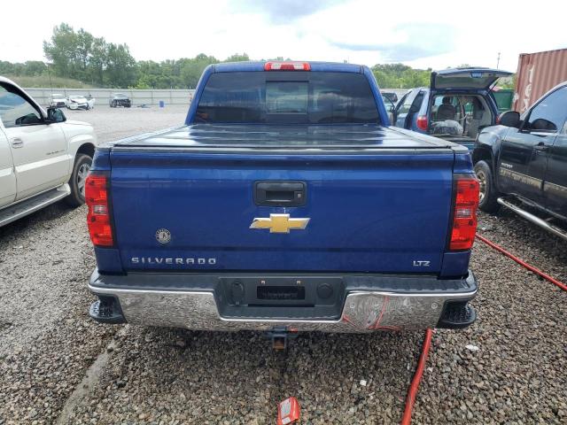 3GCUKSEC3EG228586 - 2014 CHEVROLET SILVERADO K1500 LTZ BLUE photo 6