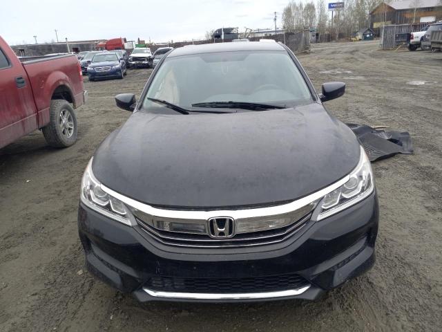 1HGCR2F39HA251879 - 2017 HONDA ACCORD LX BLACK photo 5