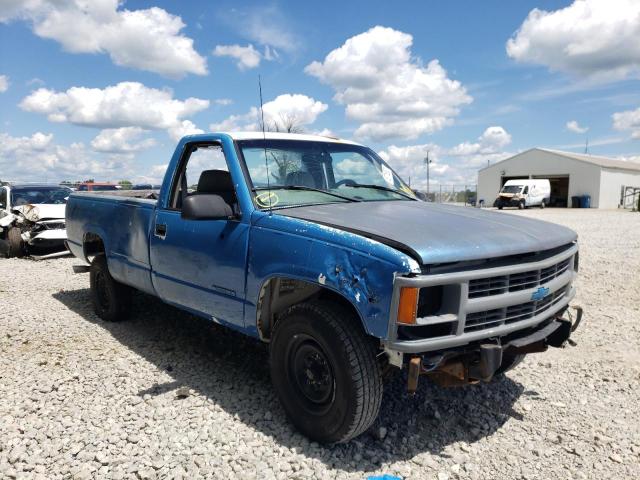 1GCGC24R0YR152149 - 2000 CHEVROLET C/K2500 C2500 BLUE photo 1