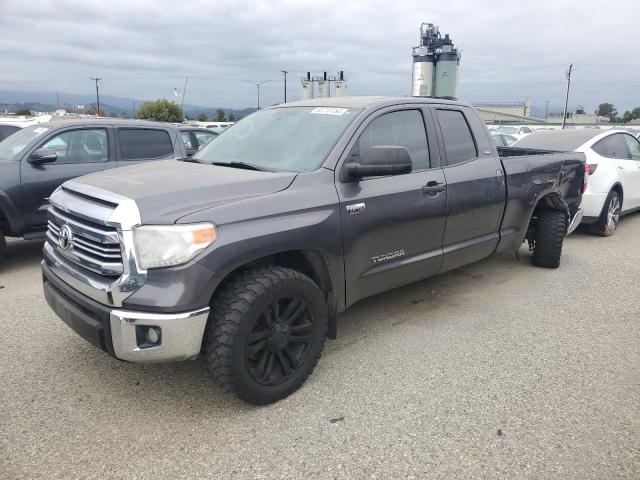 5TFRY5F18GX193951 - 2016 TOYOTA TUNDRA DOUBLE CAB SR/SR5 GRAY photo 1