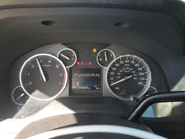 5TFRY5F18GX193951 - 2016 TOYOTA TUNDRA DOUBLE CAB SR/SR5 GRAY photo 9