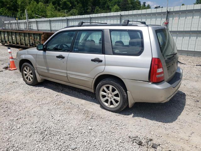JF1SG65635H734134 - 2005 SUBARU FORESTER 2.5XS ვერცხლისფერი ფოტო 2