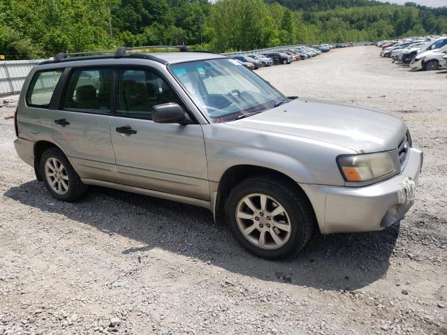 JF1SG65635H734134 - 2005 SUBARU FORESTER 2.5XS ვერცხლისფერი ფოტო 4