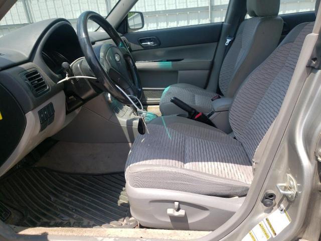 JF1SG65635H734134 - 2005 SUBARU FORESTER 2.5XS ვერცხლისფერი ფოტო 7