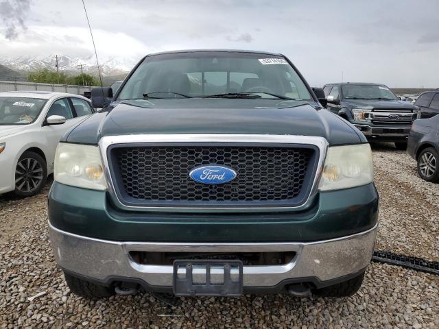 1FTPW14V37KB12380 - 2007 FORD F150 SUPERCREW GREEN photo 5