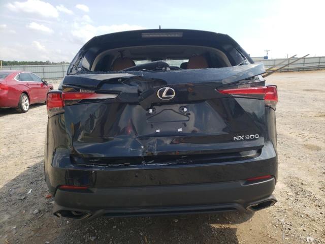 JTJBARBZ5K2216775 - 2019 LEXUS NX 300 BASE შავი ფოტო 6