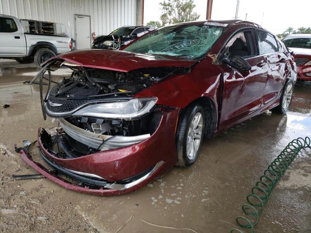 1C3CCCABXGN151712 - 2016 CHRYSLER 200 LIMITED BURGUNDY photo 1