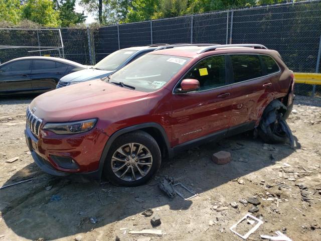 1C4PJLLBXLD556808 - 2020 JEEP CHEROKEE LATITUDE PLUS RED photo 1