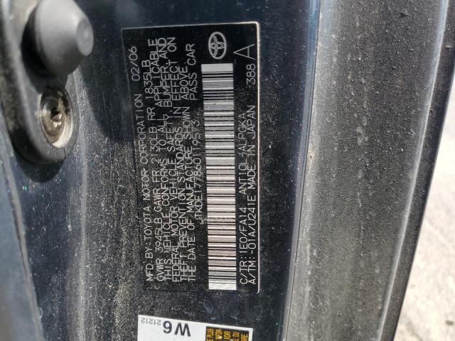 JTKDE177860119573 - 2006 TOYOTA SCION TC 灰色 照片 12