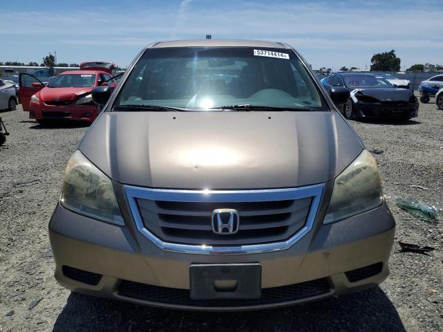 5FNRL38239B019632 - 2009 HONDA ODYSSEY LX GOLD photo 5