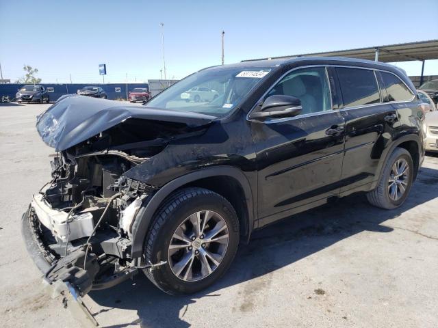 5TDJKRFH8FS164232 - 2015 TOYOTA HIGHLANDER XLE Qara foto 1