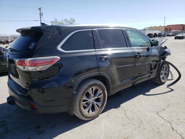 5TDJKRFH8FS164232 - 2015 TOYOTA HIGHLANDER XLE Qara foto 3