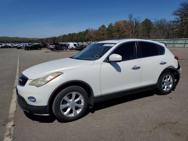 JN1AJ0HR2AM752607 - 2010 INFINITI EX35 BASE WHITE photo 1