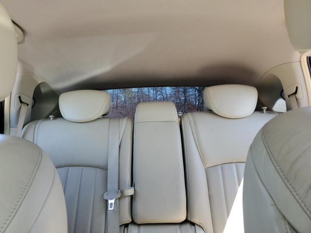 JN1AJ0HR2AM752607 - 2010 INFINITI EX35 BASE WHITE photo 10