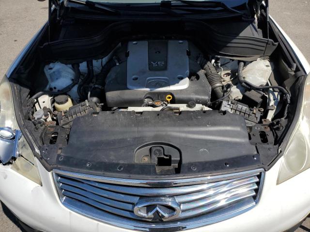 JN1AJ0HR2AM752607 - 2010 INFINITI EX35 BASE WHITE photo 12
